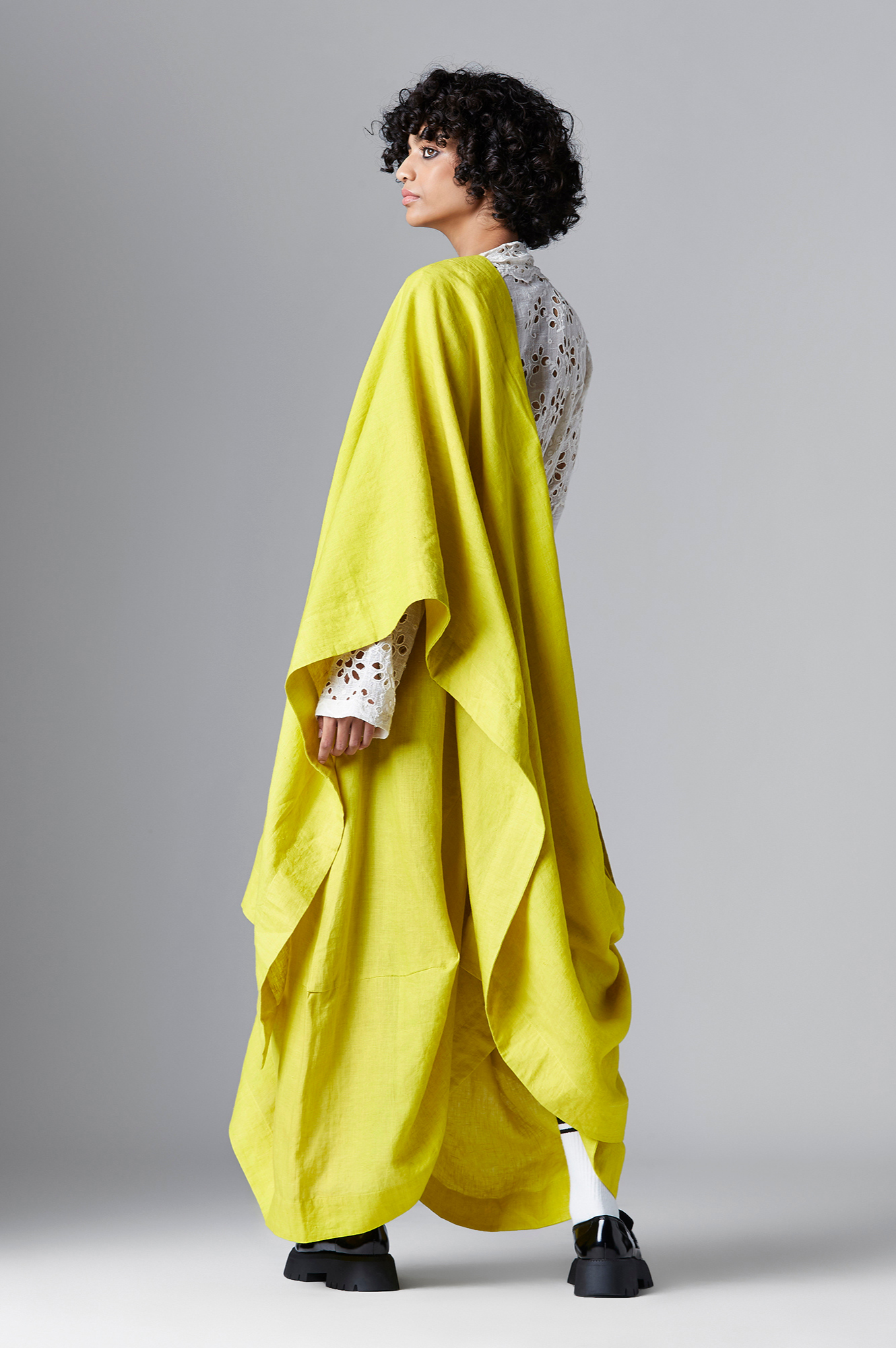 Maeve Sari Skirt in Yellow