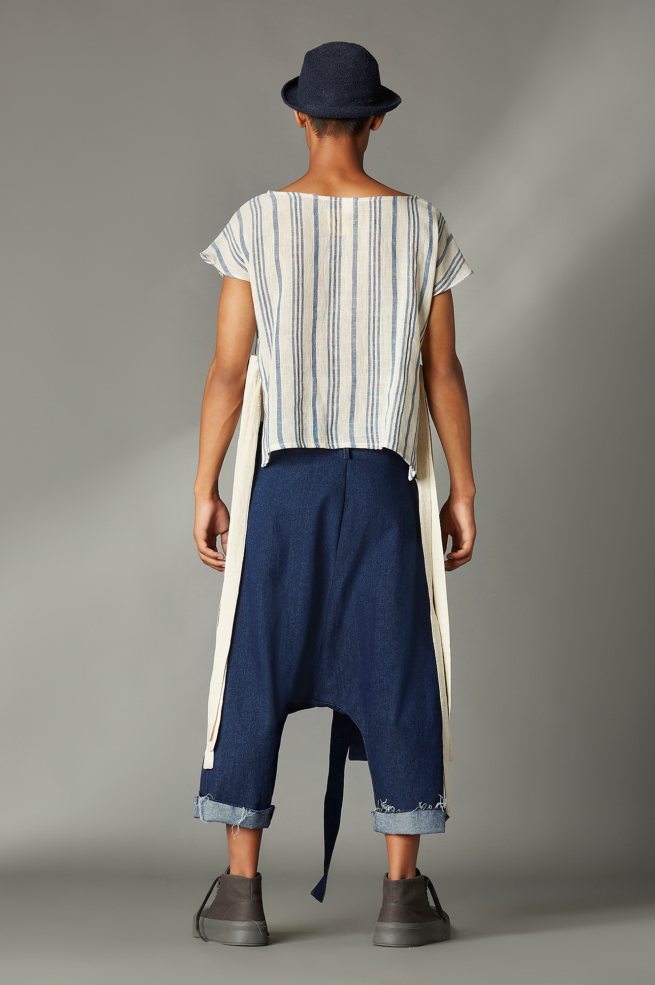 Navy Trousers