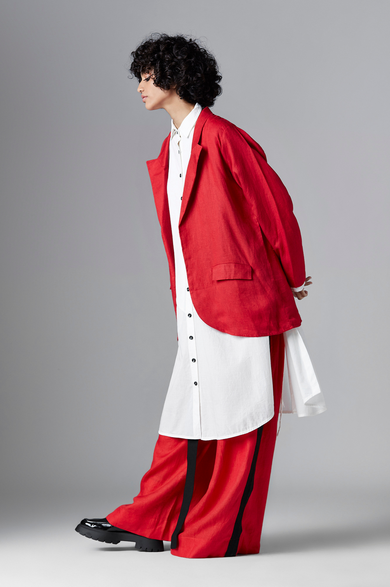 Emery Jacket in Red