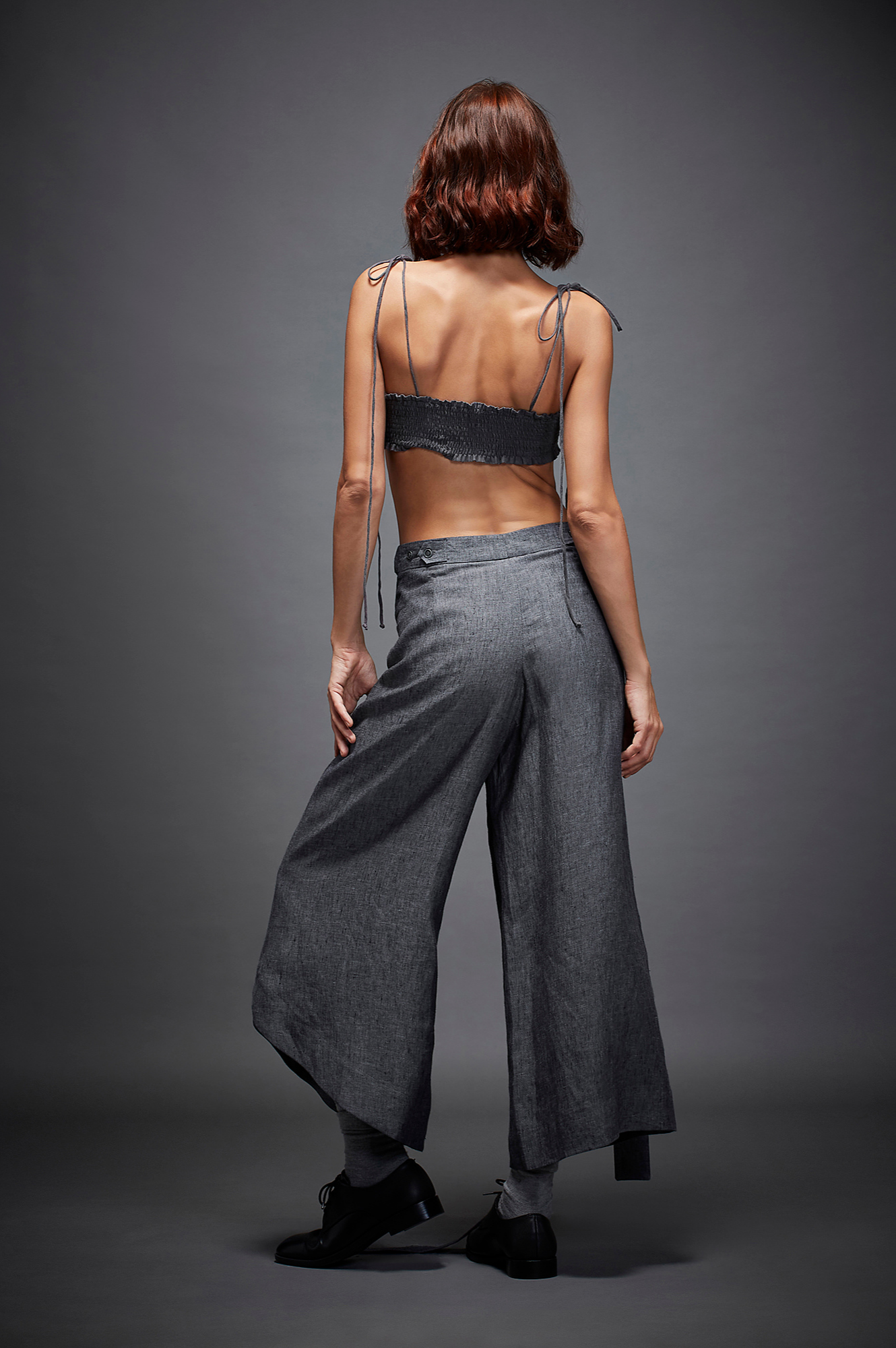 Edith Trousers in Grey