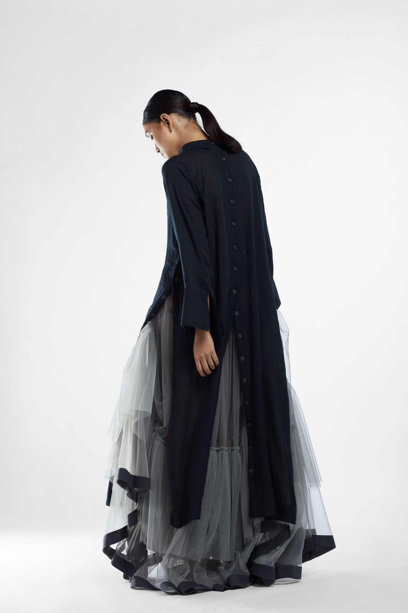 Noah Shirt Dress in Mul