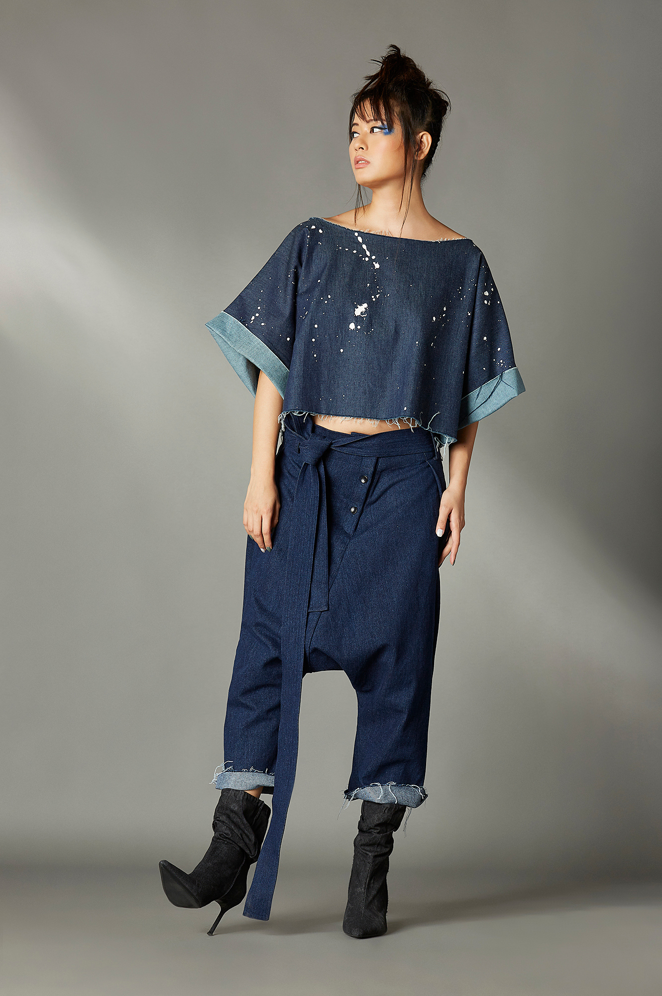 Navy Trousers