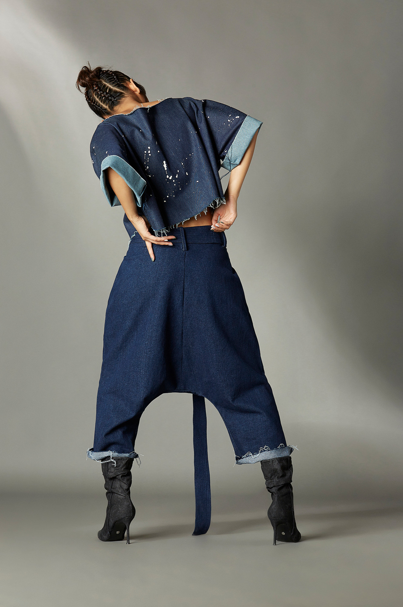 Navy Trousers
