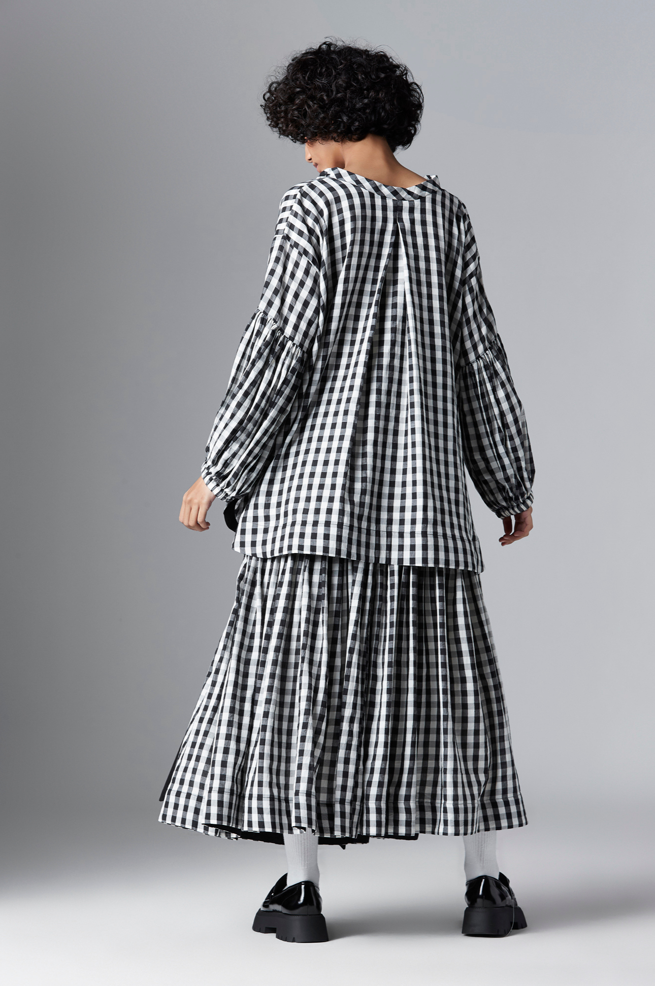 Hesper Skirt in Handwoven Mul