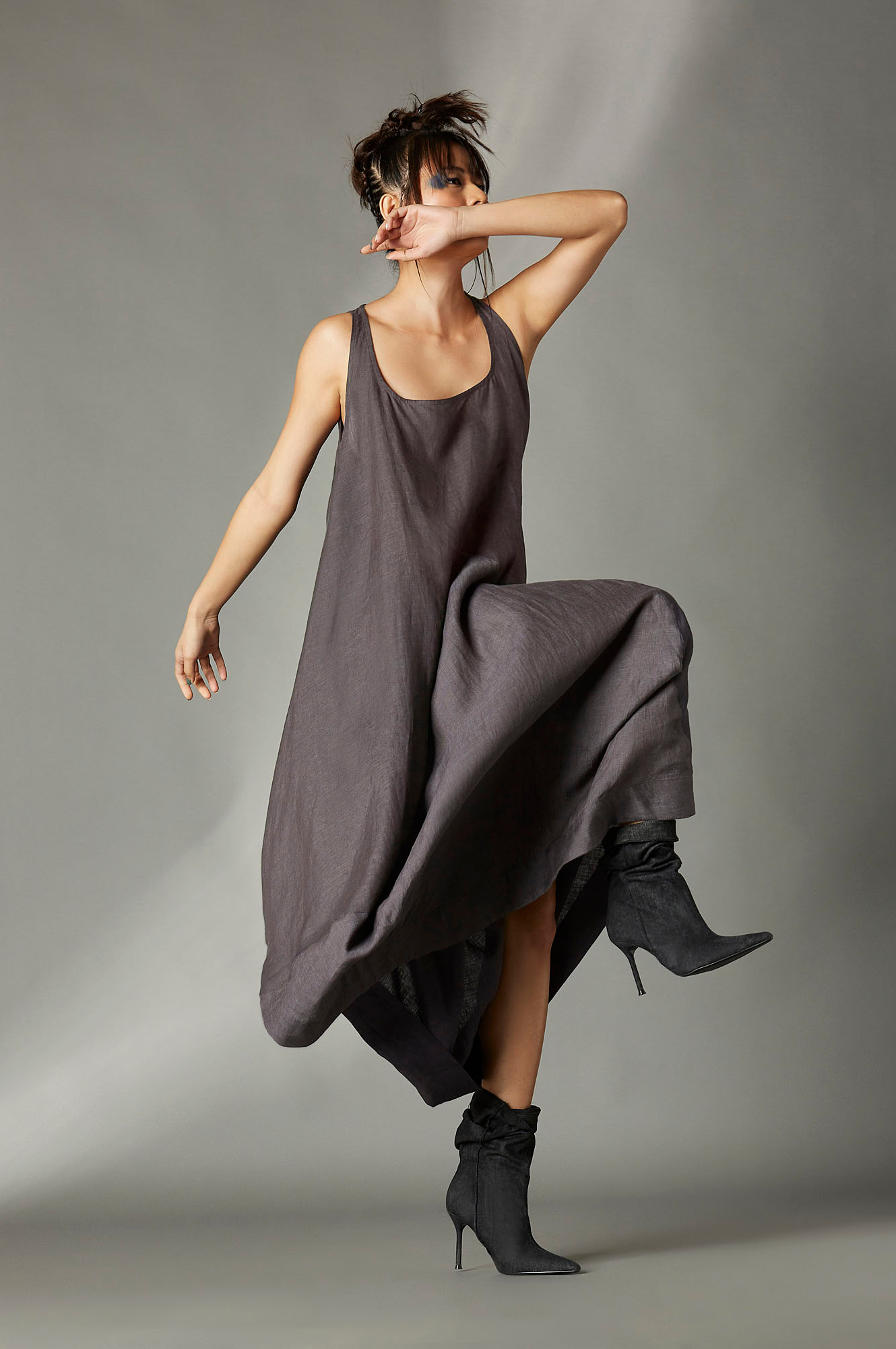 Gray Dress