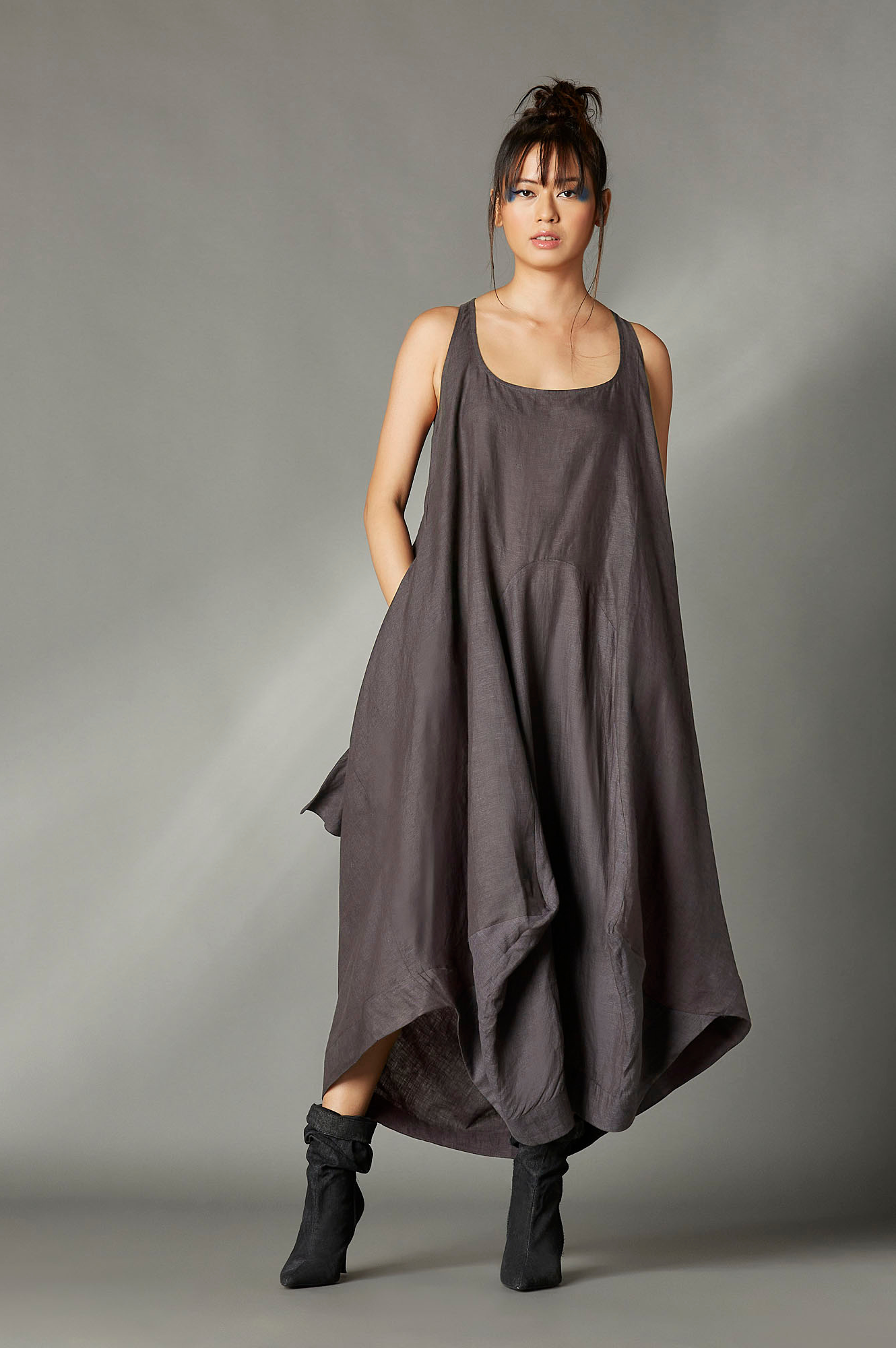 Gray Dress