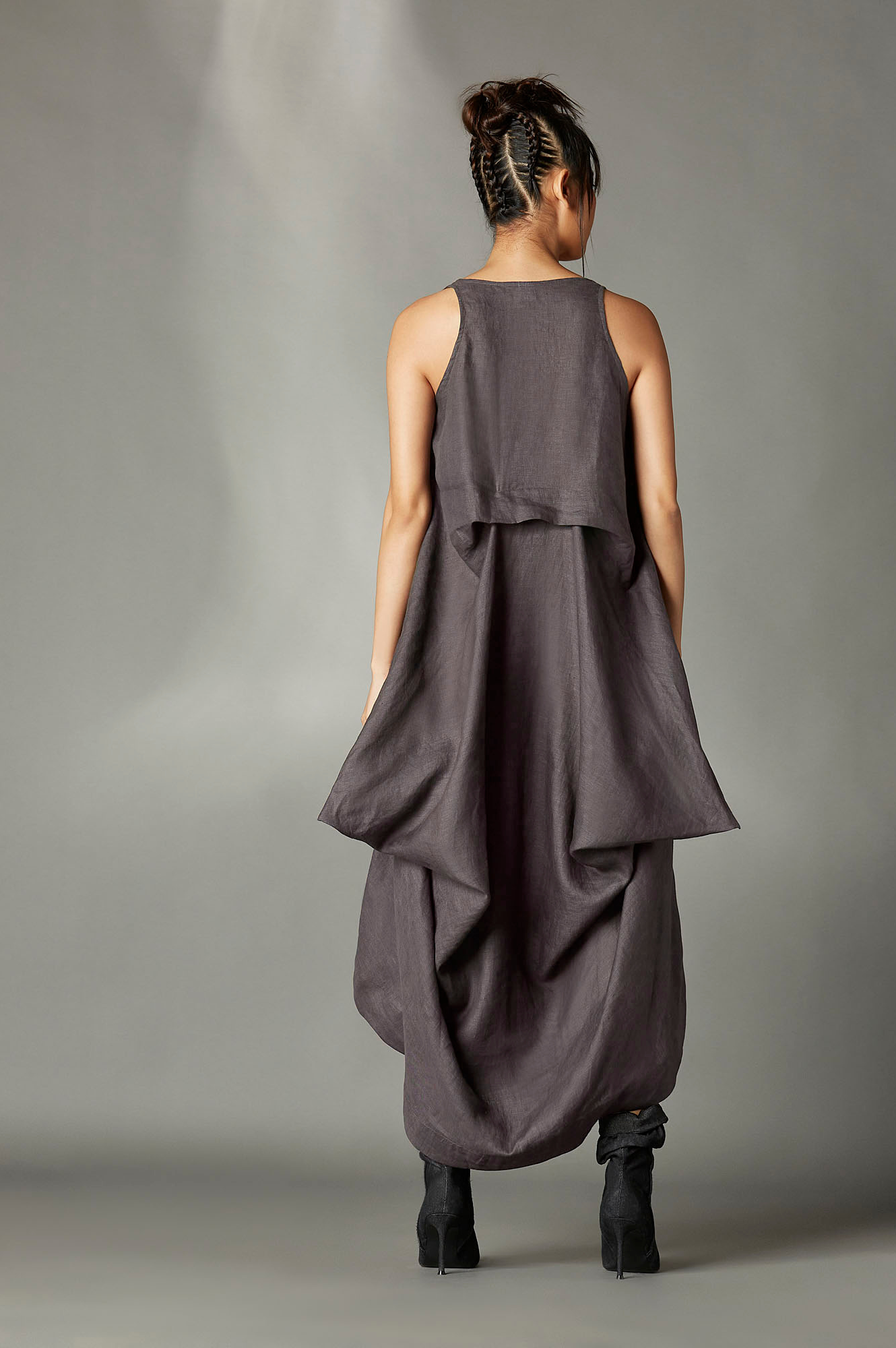 Gray Dress