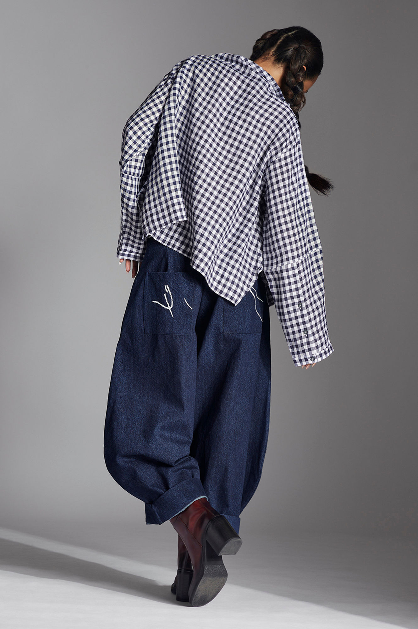 Arvo Shirt in Blue Gingham