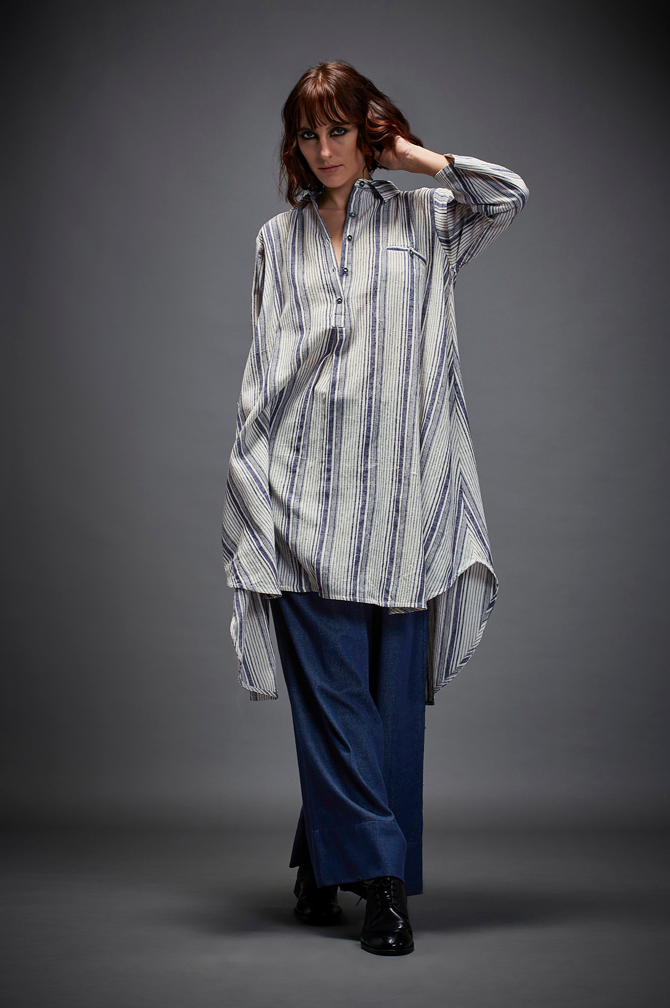 Ollie Shirt in Stripes