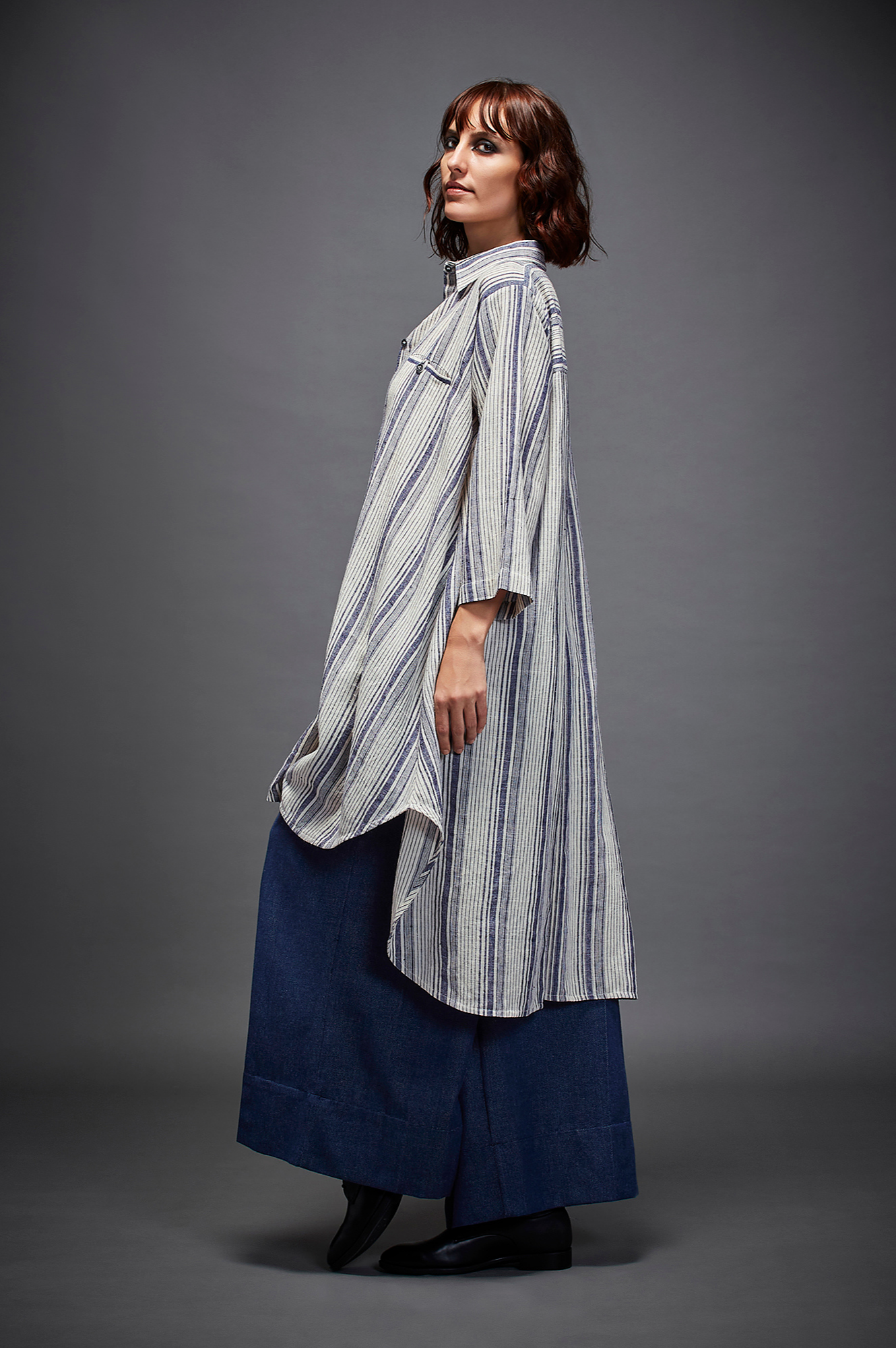 Ollie Shirt in Stripes