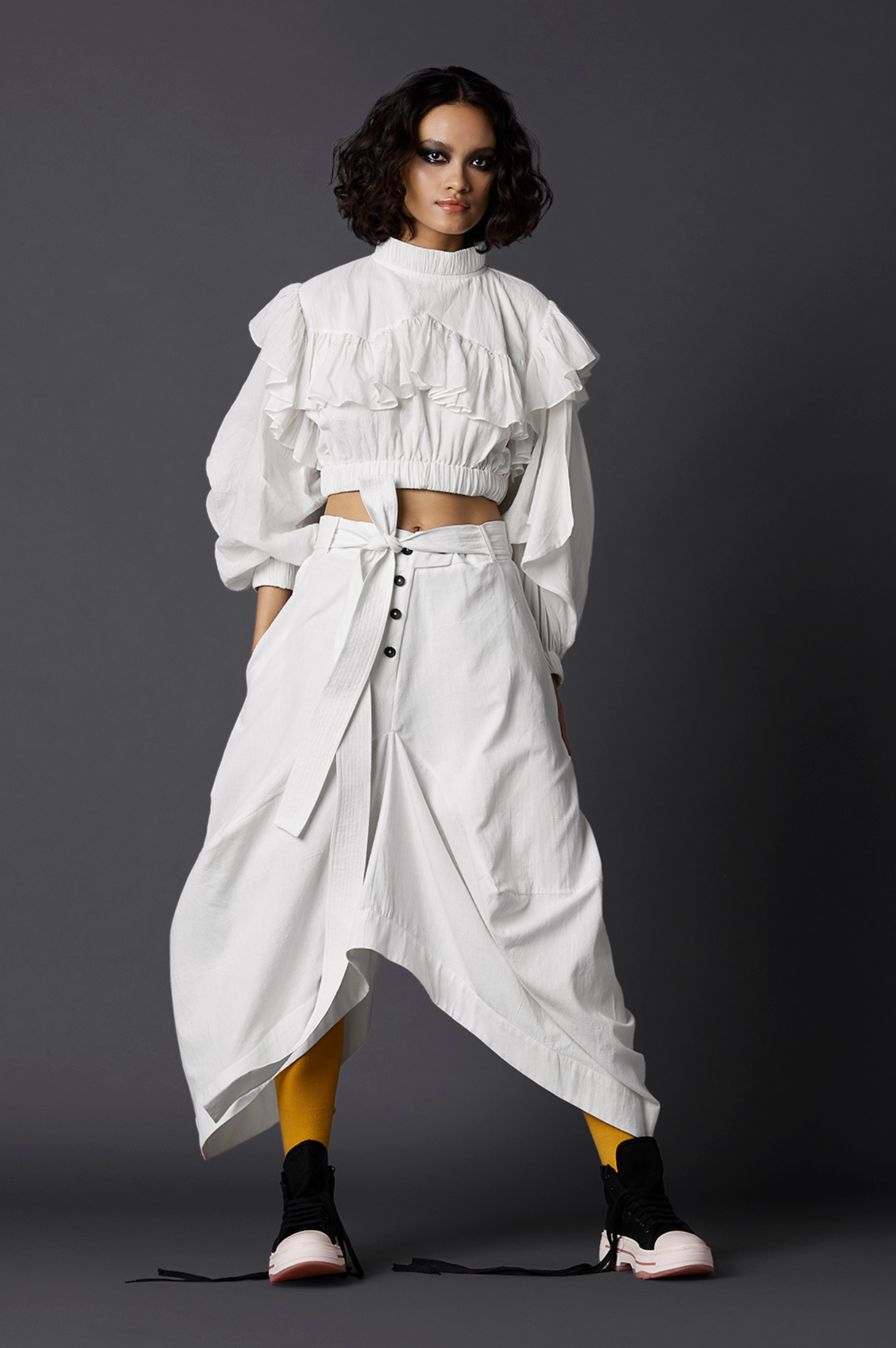 Adria Skirt in White