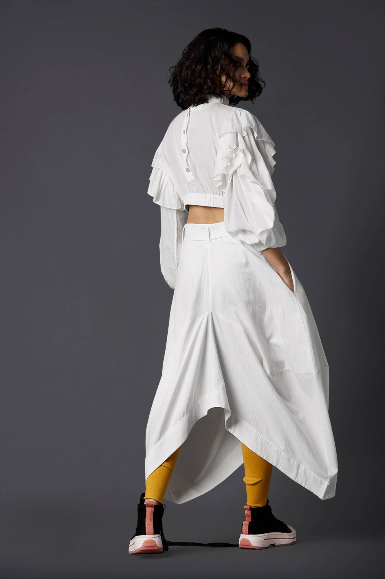 Adria Skirt in White
