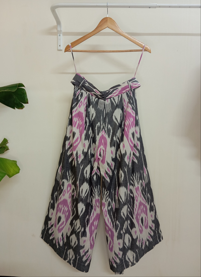 Dustin Trousers in Cotton Ikat(Sale)