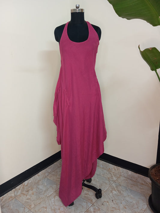 Quinn Dress in Berry Pink (Sale)