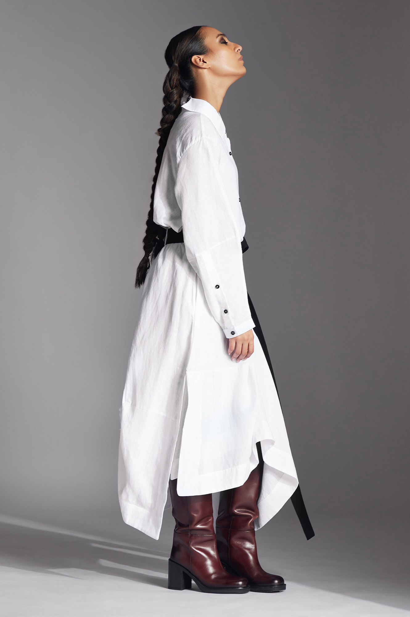 Aspen Skirt in Linen