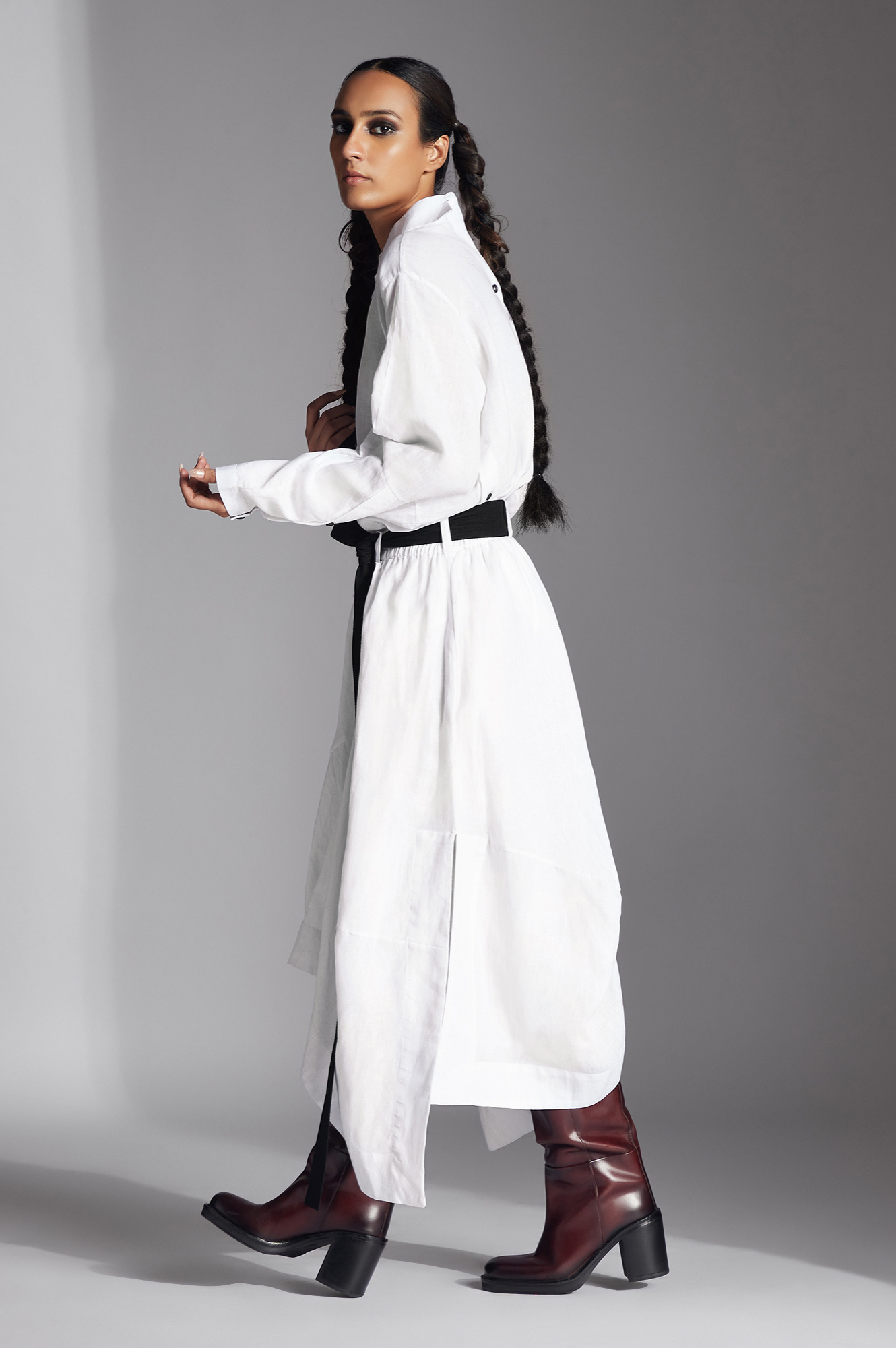 Aspen Skirt in Linen