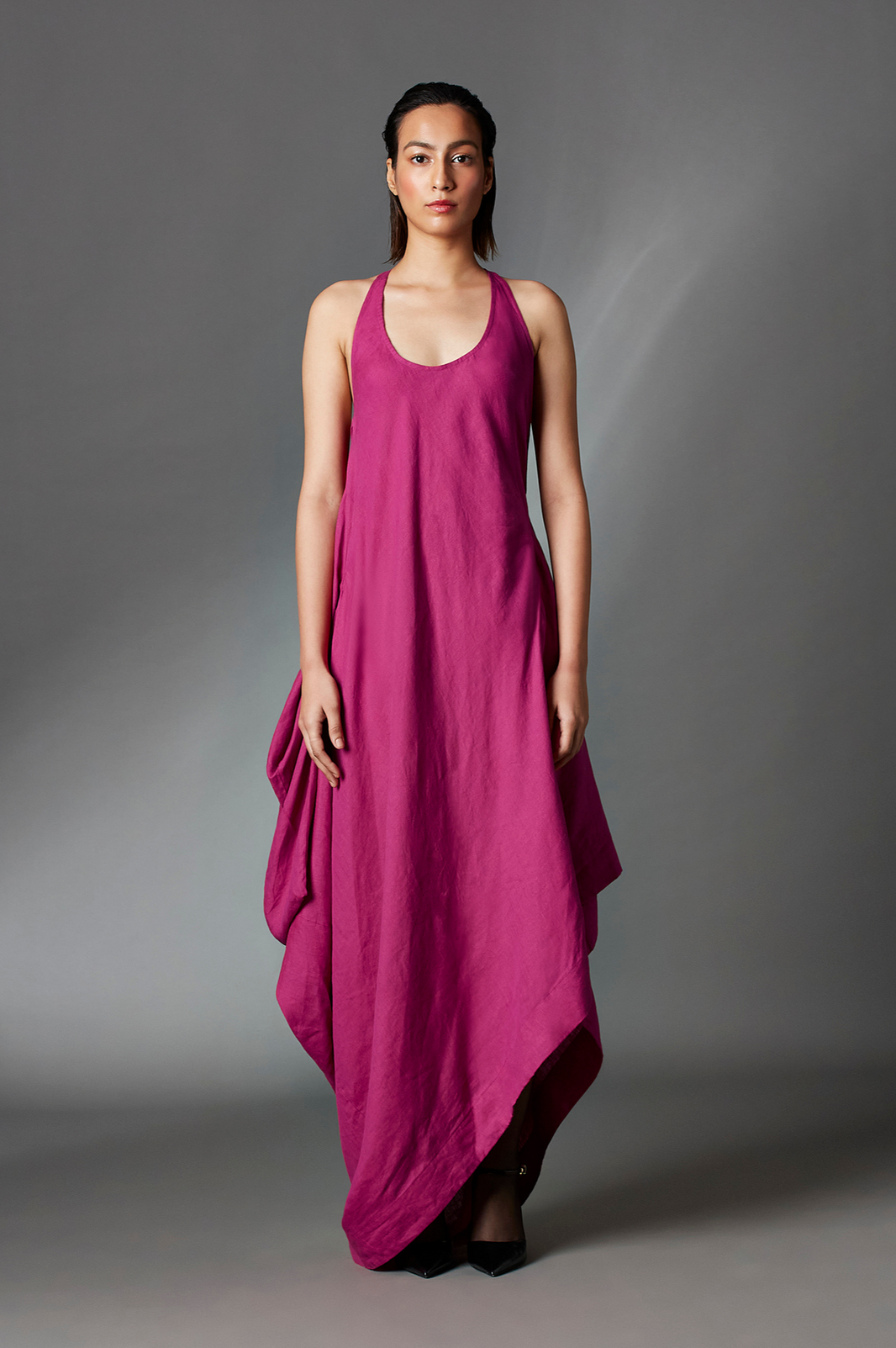 DRESS CEY COL CHILI