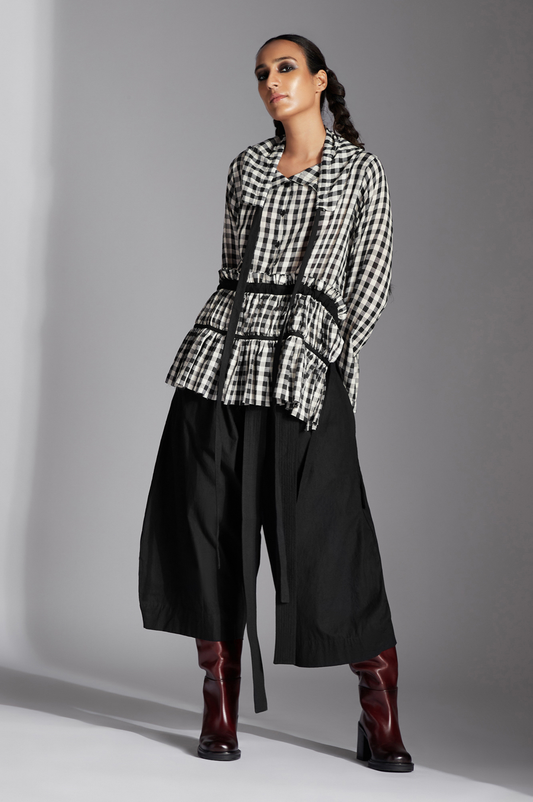 Miro Top in Handwoven Mul