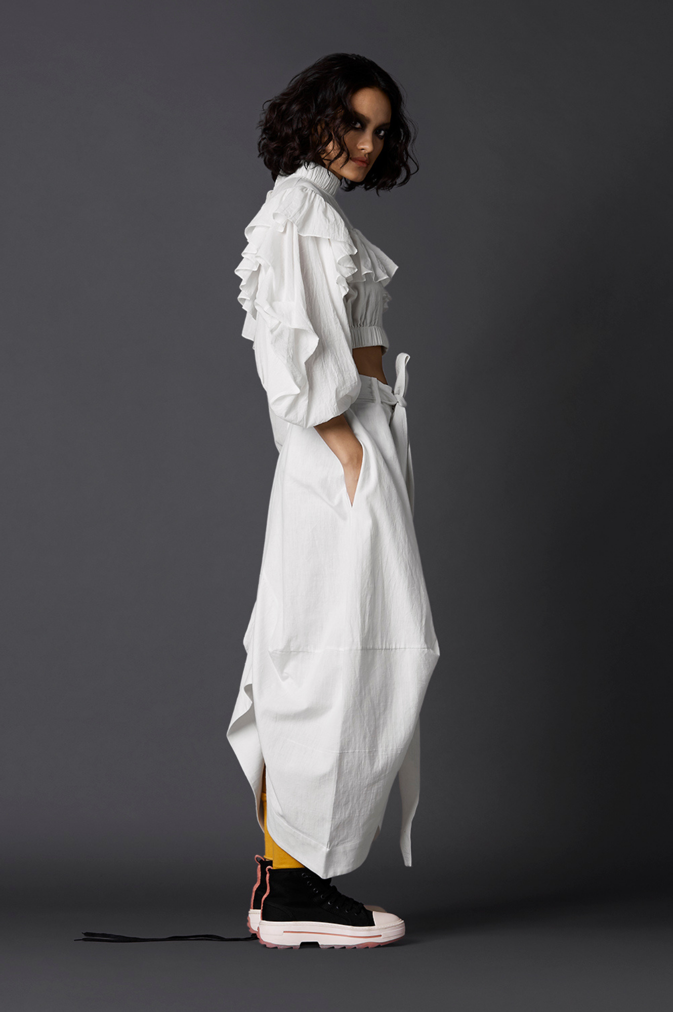 Adria Skirt in White