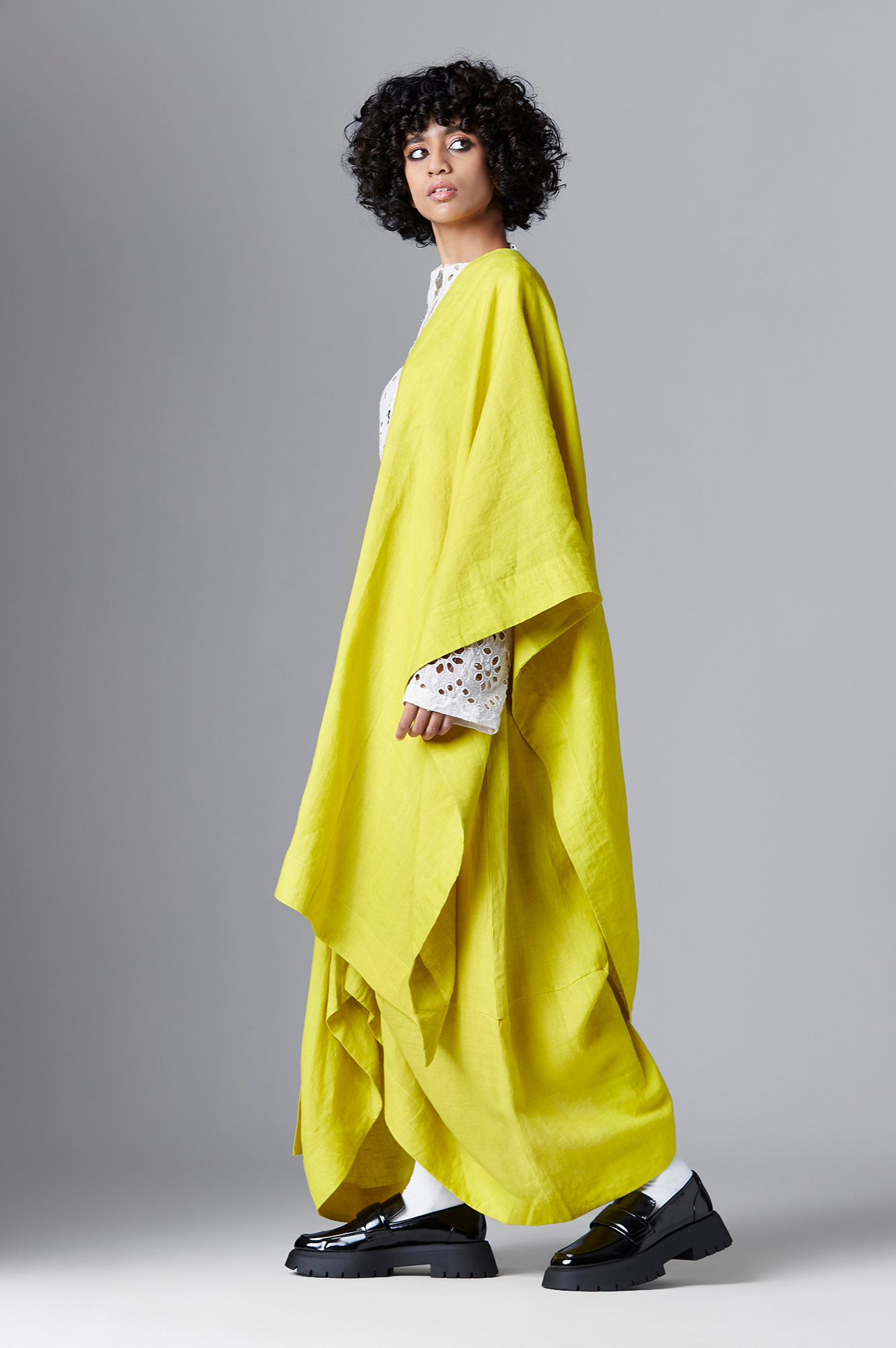 Maeve Sari Skirt in Yellow